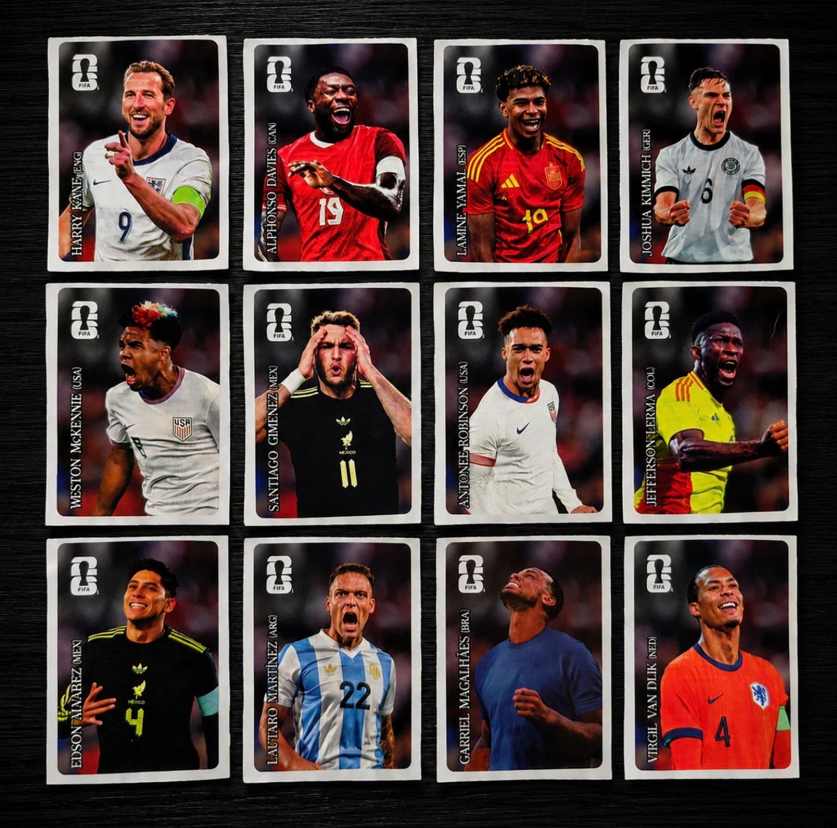 ***BUNDLE*** Panini FIFA World Cup 2026 Complete White Border Set – 980 Loose Stickers + Album + Coca-Cola Set