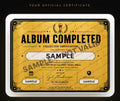 HARD COVER CERTIFICATE