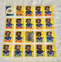 Curaçao — Gold Crumple Full Team Set