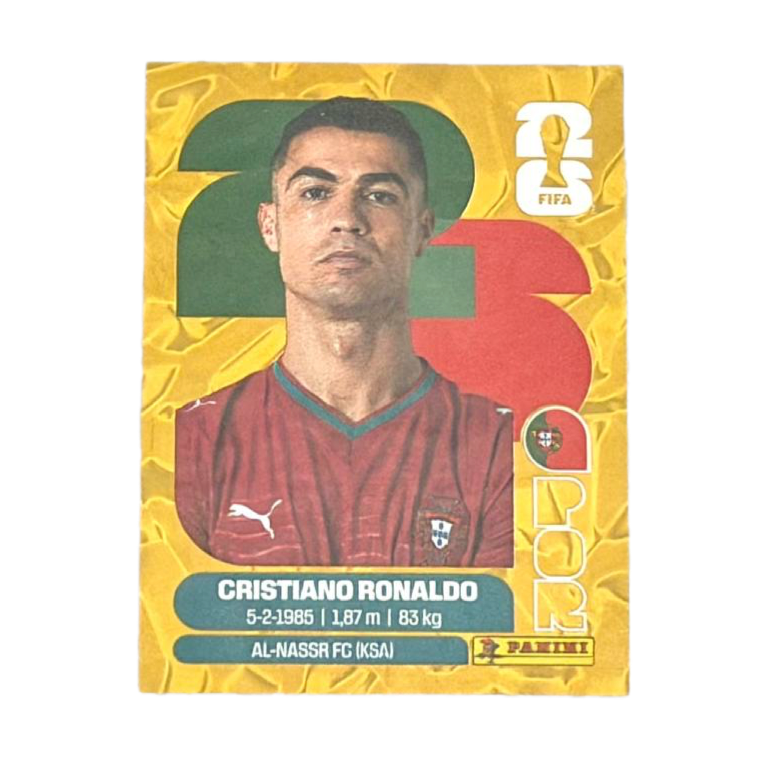 POR15 Cristiano Ronaldo — Gold Crumple Single