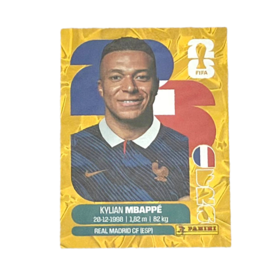 FRA20 Kylian Mbappé — Gold Crumple Single