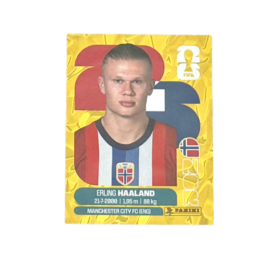 NOR15 Erling Haaland — Gold Crumple Single