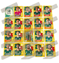 Mexico — Gold Crumple Full Team Set