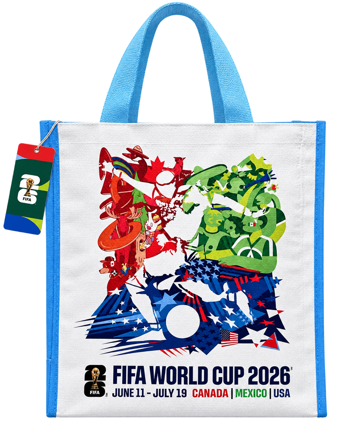 FIFA World Cup 2026 Reusable Tote Bag – 5 Design