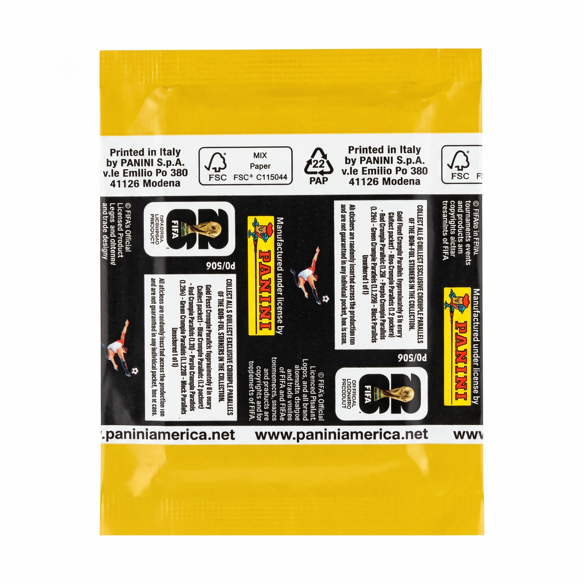 Panini FIFA World Cup 2026 Gold Crumple - Single Pack