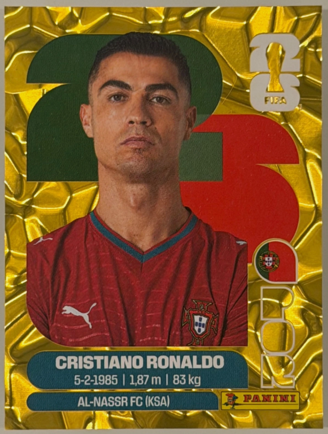 Panini FIFA World Cup 2026 Gold Crumple 50-Pack Box