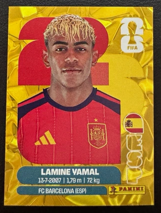 Panini FIFA World Cup 2026 Gold Crumple - Single Pack